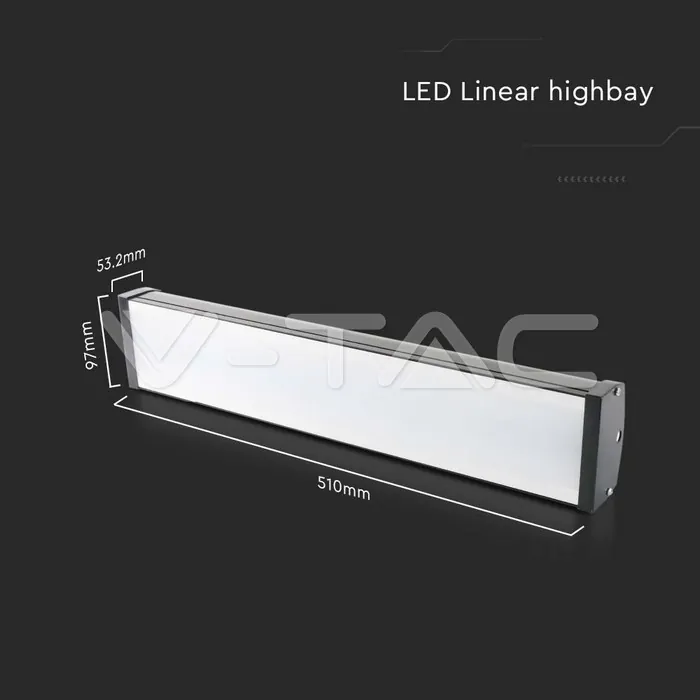 V-TAC VT-7892 100W LED Линейна Камбана 4000K