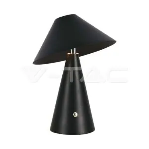 V-TAC VT-7947 LED Настолна Лампа 1800mAh Батерия 180 x 240 3 в 1 Черно Тяло