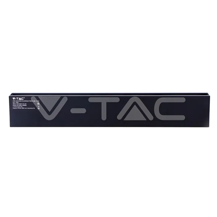 V-TAC VT-7951 Релса за Вграждане Магнитен Осветител Черна 1м