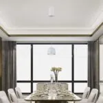 V-TAC VT-7993 8.5W LED Висяща Лампа Φ100 Бяло Тяло 3000K