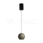 V-TAC VT-8003 8.5W LED Висяща Лампа Φ180 Регулируемо Въже Touch On/Off Златно Тяло 3000K