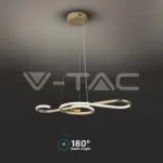 V-TAC VT-8021 18W LED Висяща Декоративна Лампа 700*250 Златно Тяло 3000K