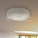 V-TAC VT-807 LED Плафониера SAMSUNG Чип 12W Сензор 3000K