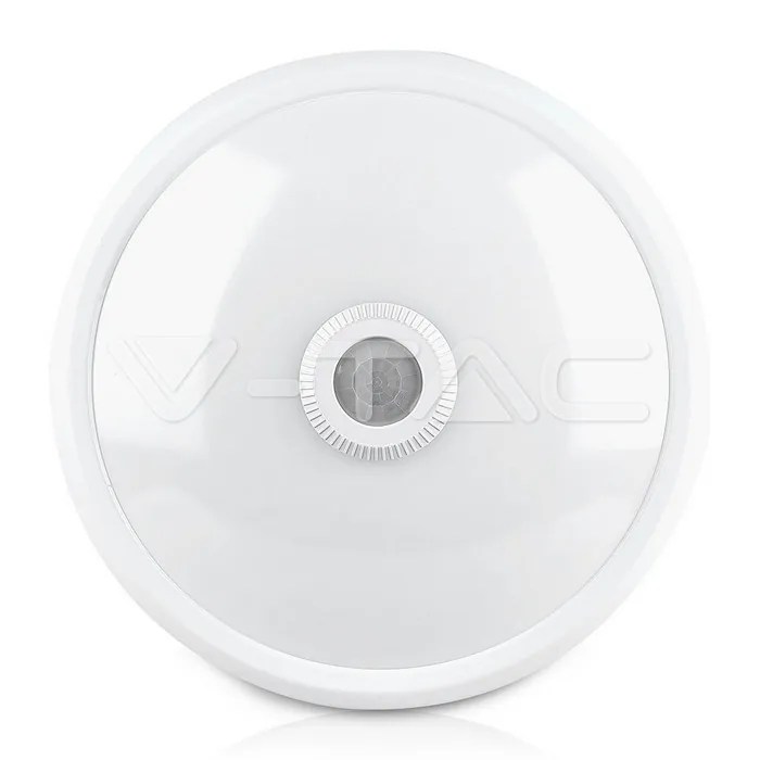 V-TAC VT-807 LED Плафониера SAMSUNG Чип 12W Сензор 3000K