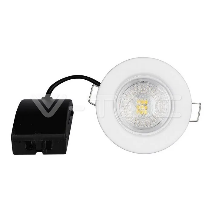 V-TAC VT-8178 5W LED Луна Пожароустойчива Бяла 4000K