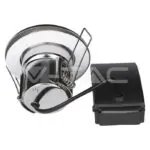 V-TAC VT-8176 5W LED Луна Пожароустойчива Хром Димираща 4000K