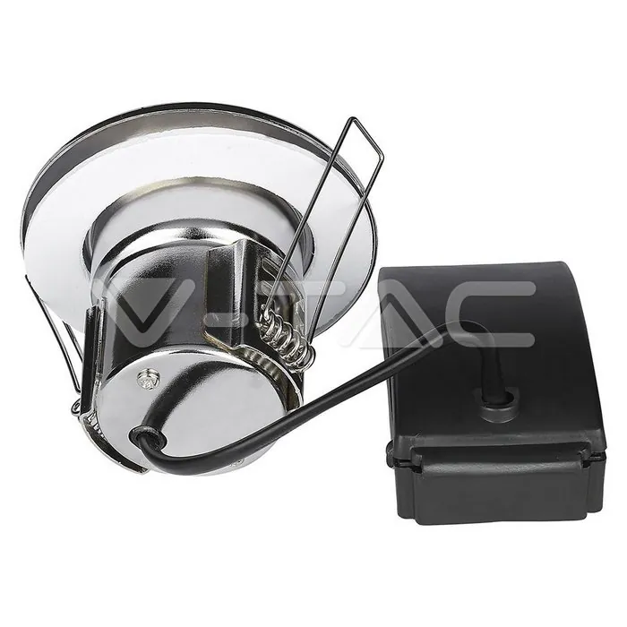 V-TAC VT-8176 5W LED Луна Пожароустойчива Хром Димираща 4000K
