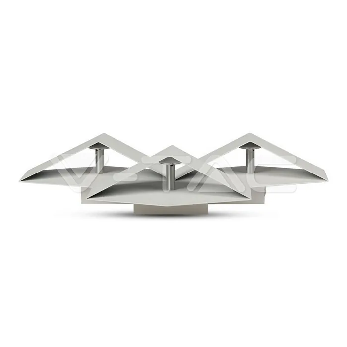 V-TAC VT-8222 9W Стенна Лампа Бяло Тяло Неутрална Светлина