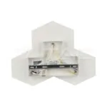 V-TAC VT-8222 9W Стенна Лампа Бяло Тяло Неутрална Светлина