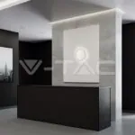 V-TAC VT-8226 9W Стенна Лампа Бяло Тяло Неутрална Светлина