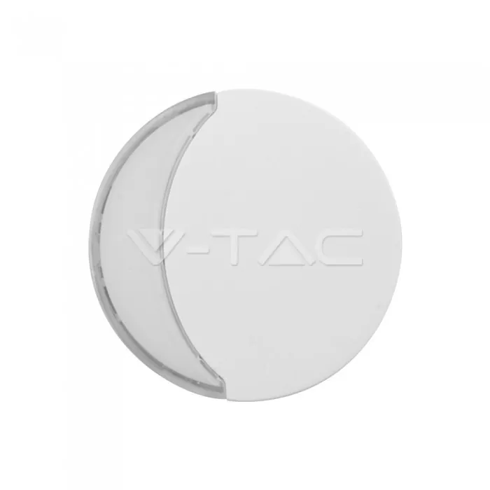V-TAC VT-824 LED Нощна Лампа за Контакт Кръгла 3000K