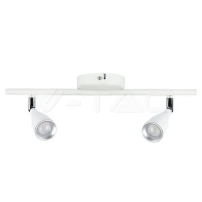 V-TAC VT-8268 9W LED Двойна Спот Лампа Неутрална Светлина Бяла