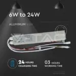 V-TAC VT-8275 24W LED Авариен Пакет