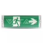 V-TAC VT-83111 3W Евакуационна Табела Стена 12 Часа Зареждане 6400K IP65 1200 mah