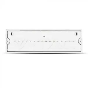 V-TAC VT-83111 3W Евакуационна Табела Стена 12 Часа Зареждане 6400K IP65 1200 mah