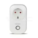 V-TAC VT-8415 WIFI SMART Контакт Преносим Съвместим с Amazon Alexa & Google Home