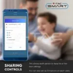 V-TAC VT-8415 WIFI SMART Контакт Преносим Съвместим с Amazon Alexa & Google Home
