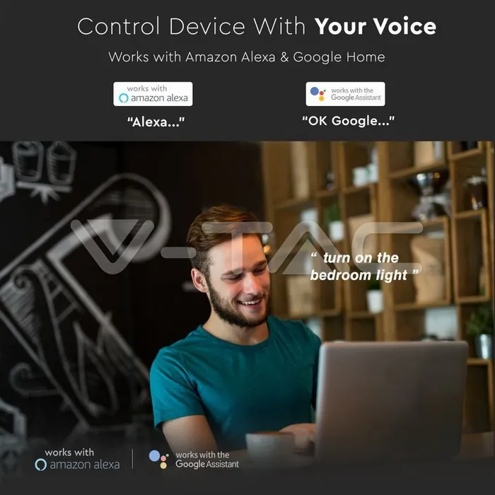 V-TAC VT-8459 WIFI SMART Контролер за Безжични Ключове