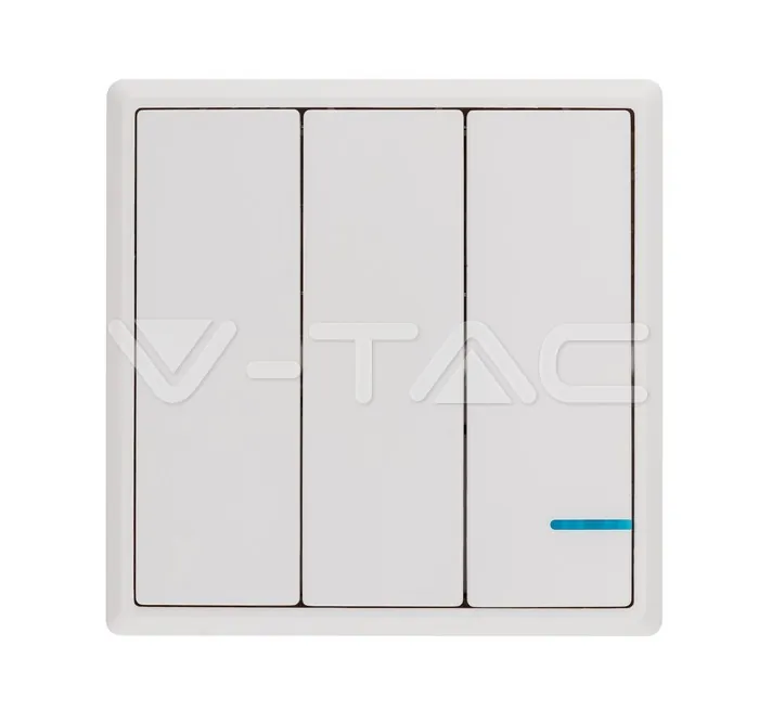 V-TAC VT-8462 Безжичен Троен Ключ за Приемник SKU8458/8459 IP54