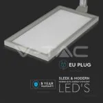 V-TAC VT-8521 80W LED Лампион Димираща Сребро 4000K