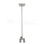V-TAC VT-8523 80W LED Лампион Димираща Копче Сребро Кръгла 4000K
