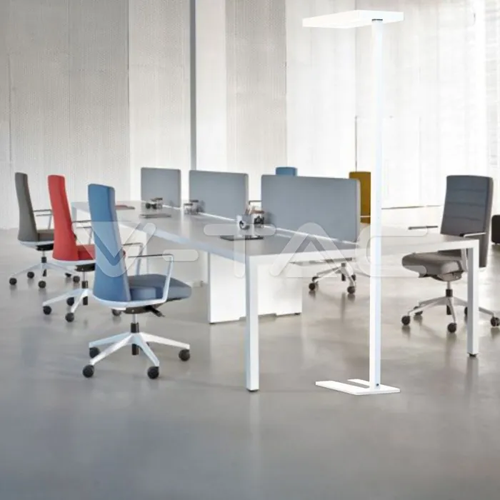 V-TAC VT-8524 80W LED Лампион Димираща Копче Бяла Кръгла 4000K