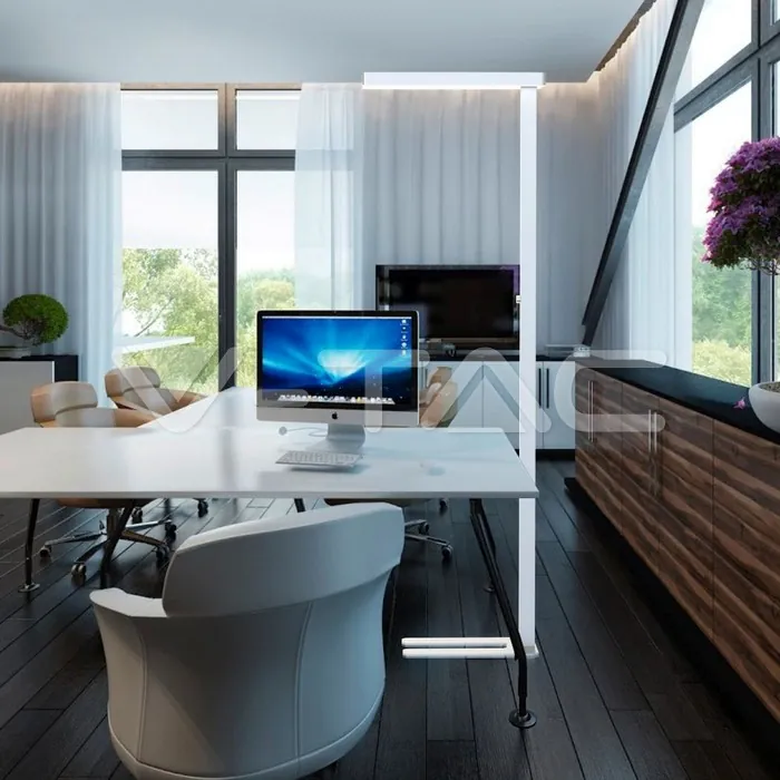 V-TAC VT-8524 80W LED Лампион Димираща Копче Бяла Кръгла 4000K