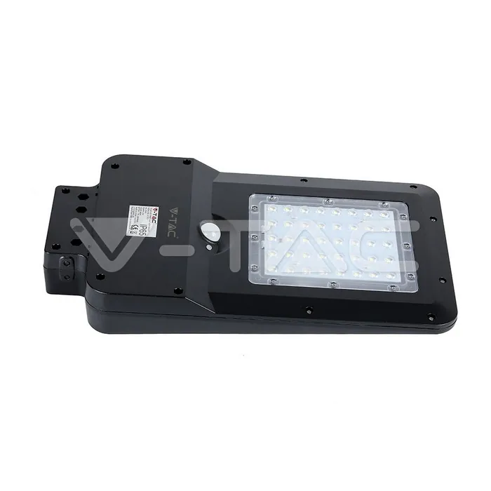 V-TAC VT-8549 15W Улична Лампа Соларна Черна 4000K