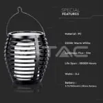 V-TAC VT-8558 1W Соларно Тяло 3 в 1