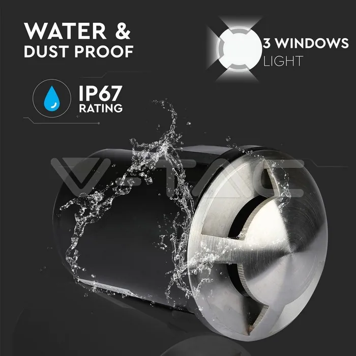 V-TAC VT-8566 MR16 Луна За Земя 12V Тристранна