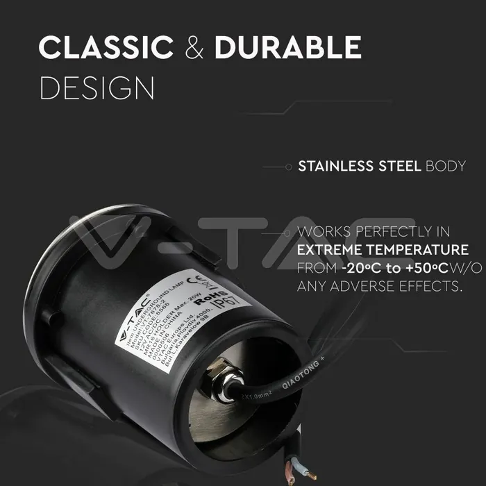 V-TAC VT-8568 MR16 Луна За Земя 12V Двустранна