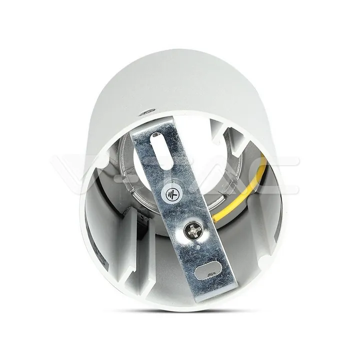 V-TAC VT-8592 GU10 Корпус Кръг Бяло + Розово Злато