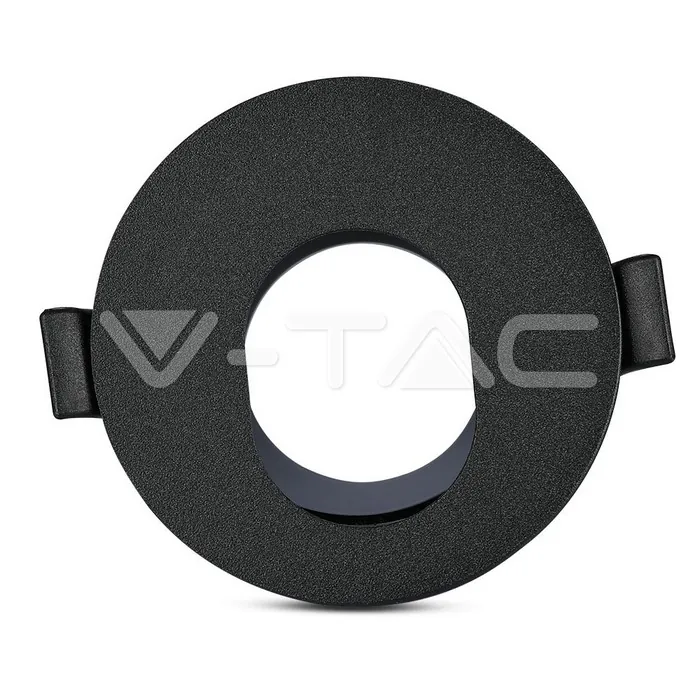 V-TAC VT-8596 GU10 Отливка Кръг Черно + Черно