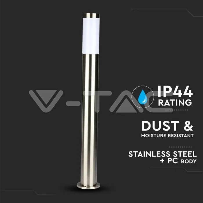 V-TAC VT-8625 Градинска Лампа Неръждавейка Стомана IP65