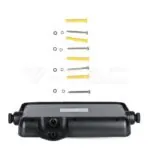 V-TAC VT-8674 10W LED Прожектор Соларен Двулицев Черно Тяло 4000K