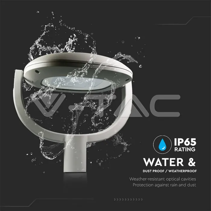 V-TAC VT-8679 LED Парков Осветител SAMSUNG Чип 50W 6500K Class I Универсален 135 lm/W