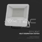V-TAC VT-8847 100W LED Прожектор SAMSUNG ЧИП SMD Черно Тяло 6400К