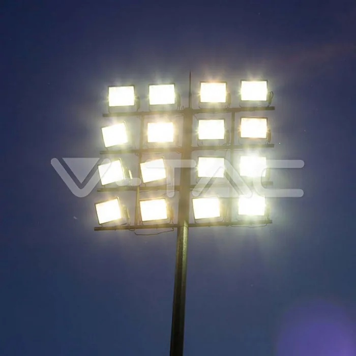 V-TAC VT-8848 200W LED Прожектор SAMSUNG ЧИП Черно Тяло 4000К 135lm/W