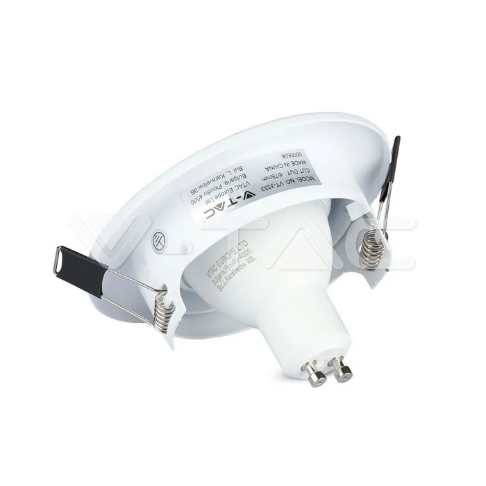 V-TAC VT-8883 LED Крушка GU10 с Корпус Бяло Тяло 6400K 3 бр./опаковка