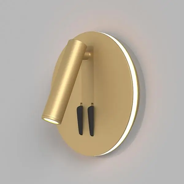 Maytoni C176-WL-01-6W-MG ЛЕД Аплик Стенна лампа за четене Ios 176 220V 3000K 9W IP20