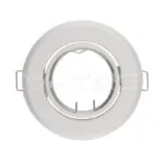 V-TAC VT-8938 GU10 Фитинг Кръг Бял 2 бр/кутия