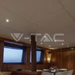 V-TAC VT-8940 GU10 Фитинг Кръг Хром 2бр./опаковка