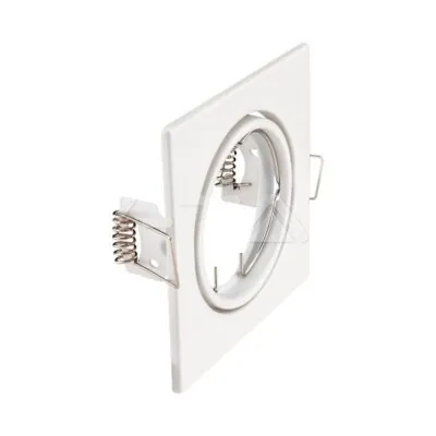 V-TAC VT-8941 GU10 Фитинг Квадрат Бял 2бр./опаковка