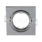 V-TAC VT-8943 GU10 Фитинг Квадрат Хром 2бр./опаковка