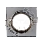 V-TAC VT-8943 GU10 Фитинг Квадрат Хром 2бр./опаковка