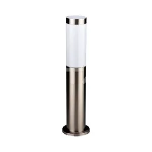 V-TAC VT-8958 E27 Градинска Лампа 45cm Неръждавейка Стомана Сатен Никел IP44