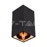 V-TAC VT-8993 GU10 Корпус Квадрат Черно Розово Злато