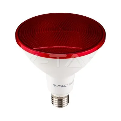 V-TAC VT-92065 LED Крушка 17W PAR38 E27 Червена