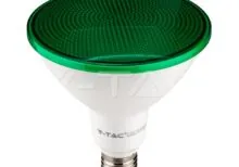 V-TAC VT-92067 LED Крушка 17W PAR38 E27 Зелена