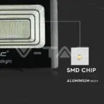 V-TAC VT-94026 40W LED Прожектор с Фотоволтаичен Панел 6000K